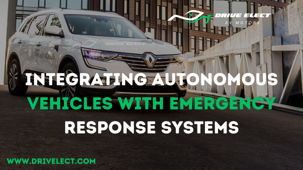 Integration of autonomous vehicles with emergency response systems in 2024